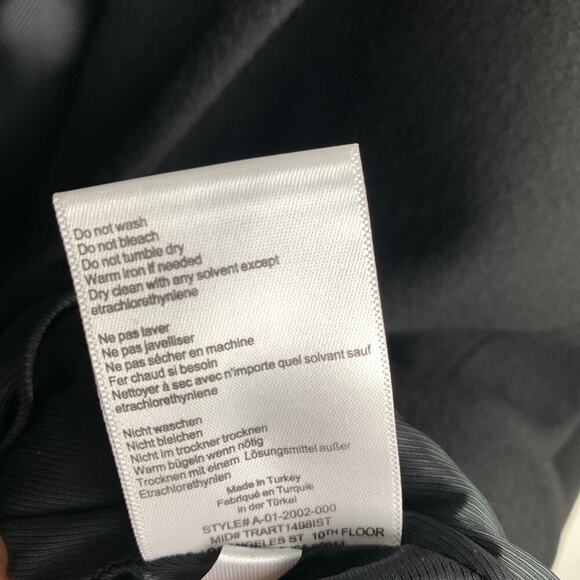 NWT Anine Bing Madeleine double-breasted blazer Size L - Picture 14 of 14